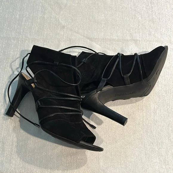 Franco Sarto Women’s ‘Quinera’ Peep Toe Sandal Bow Tied Shoes Size 7.5 - Picture 12 of 12